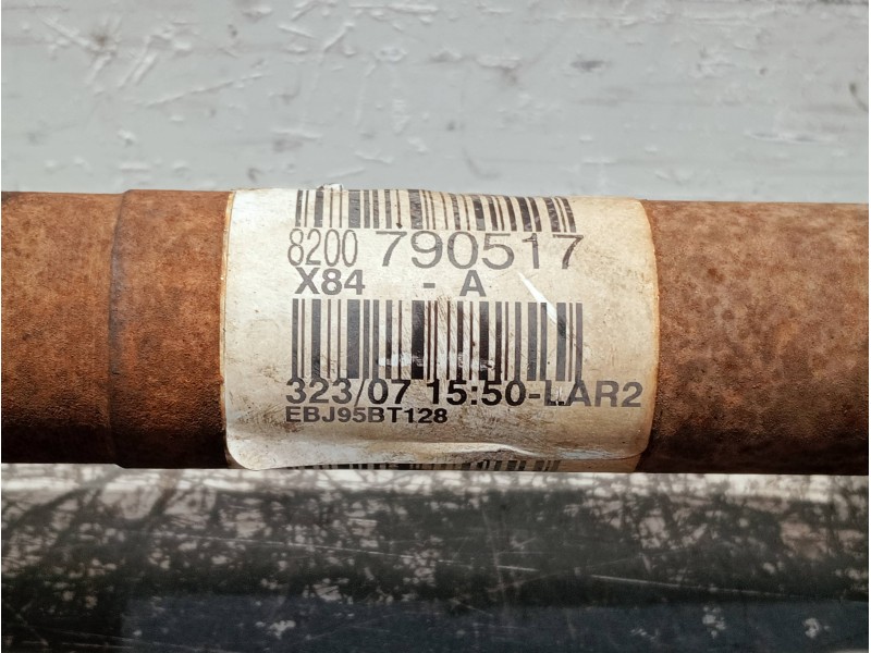 Recambio de transmision delantera derecha para renault megane ii berlina 5p referencia OEM IAM 8200790517 EBJ95BT128 