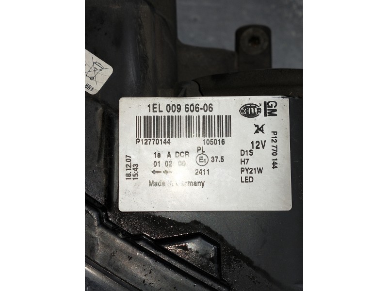 Recambio de faro derecho para saab 9-3 berlina referencia OEM IAM 1EL00960606  