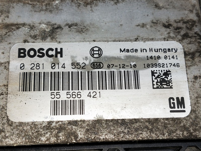 Recambio de centralita motor uce para saab 9-3 berlina referencia OEM IAM 0281014552 1039S21746 