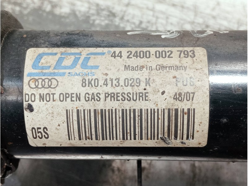 Recambio de amortiguador delantero izquierdo para audi a4 ber. (b8) referencia OEM IAM 8K0413029K  