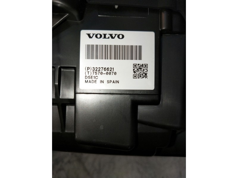 Recambio de cuadro instrumentos para volvo v60 familiar referencia OEM IAM 32276621 75700070 OJO VER FOTOS