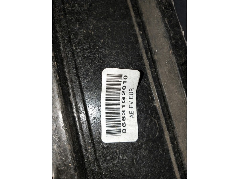 Recambio de refuerzo paragolpes trasero para hyundai ioniq referencia OEM IAM 86631G2010  