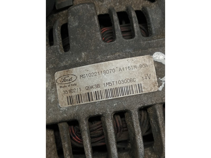 Recambio de alternador para ford focus turnier (cak) referencia OEM IAM 1M5T10300BC MS1022118070 