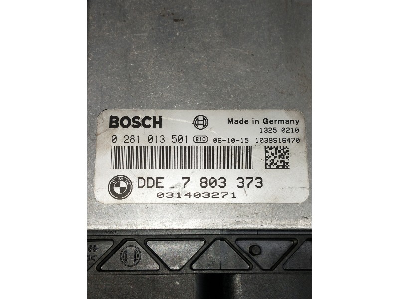 Recambio de centralita motor uce para bmw serie 5 berlina (e60) referencia OEM IAM   