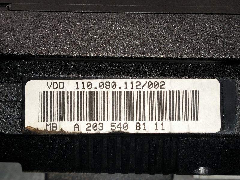 Recambio de cuadro instrumentos para mercedes clase c (w203) sportcoupe referencia OEM IAM   