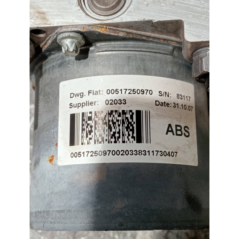 Recambio de abs para peugeot boxer caja cerrada, acristalado (bat. 3450) (333) (2007 =>) referencia OEM IAM 51725097 0265231617 