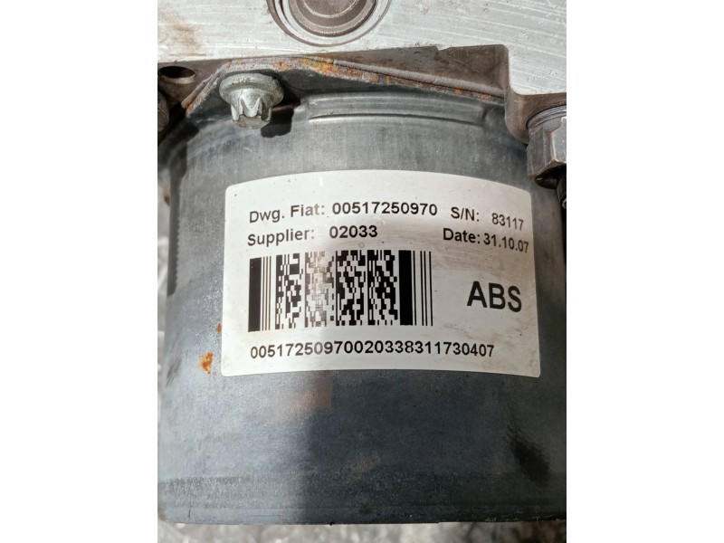 Recambio de abs para peugeot boxer caja cerrada, acristalado (bat. 3450) (333) (2007 =>) referencia OEM IAM 51725097 0265231617 