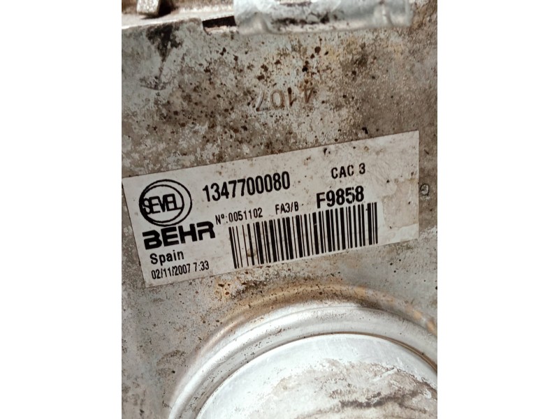 Recambio de intercooler para peugeot boxer caja cerrada, acristalado (bat. 3450) (333) (2007 =>) referencia OEM IAM 1347700080  