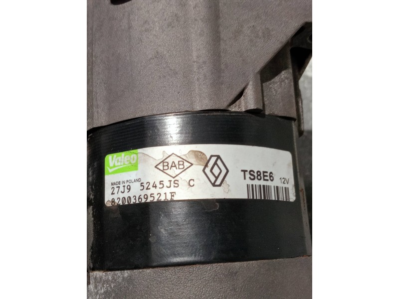 Recambio de motor arranque para renault clio iii referencia OEM IAM 8200369521F TS8E6 