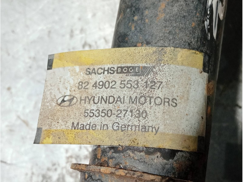 Recambio de amortiguador trasero izquierdo para hyundai coupe (rd) referencia OEM IAM 824902553127 5535027130 