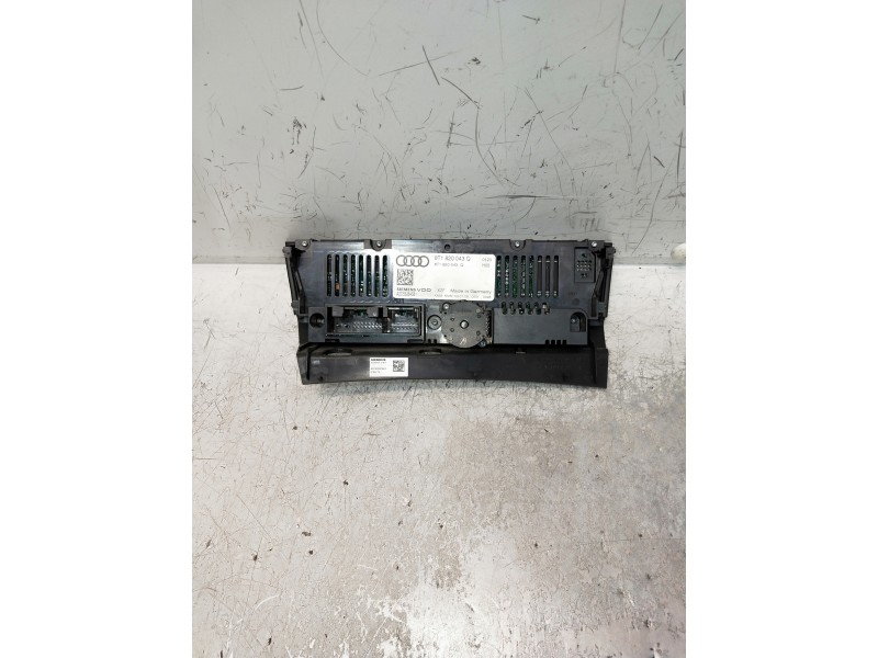 Recambio de mando calefaccion / aire acondicionado para audi a4 ber. (b8) referencia OEM IAM 8T1820043Q A2C53284581 