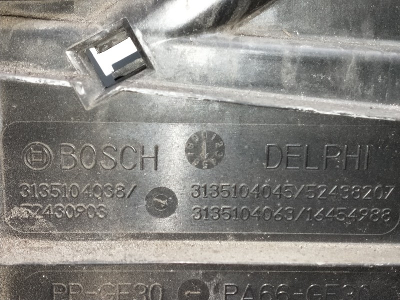 Recambio de electroventilador para opel zafira tourer referencia OEM IAM 3135104038 52430903 