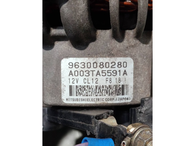 Recambio de alternador para citroen evasion referencia OEM IAM 9630080280 A003TA5591A 