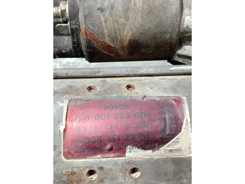 Recambio de motor arranque para mercedes clase e (w210) berlina diesel 270 cdi (210.016) referencia OEM IAM 0051512901 000122300
