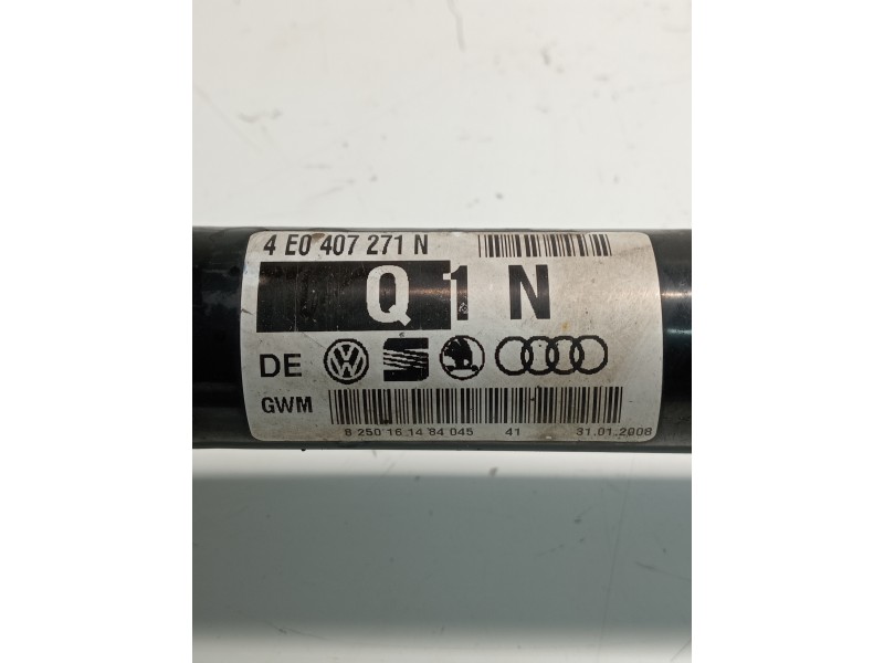 Recambio de transmision delantera izquierda para audi a8 (4e2) referencia OEM IAM 4E0407271N  
