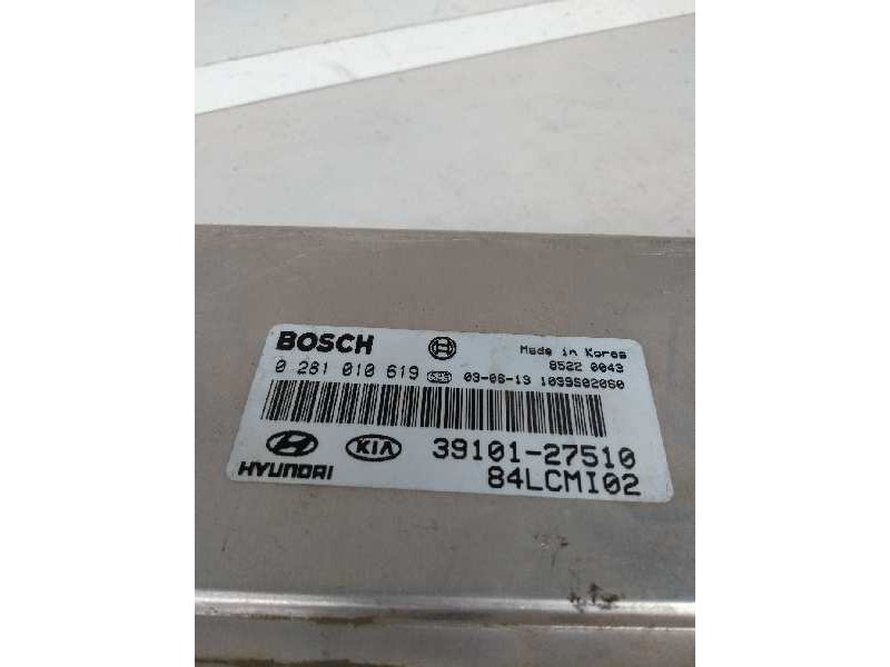 Recambio de centralita motor uce para hyundai accent (lc) 1.5 crdi cat referencia OEM IAM 0281010619 3910127510 84LCMI02