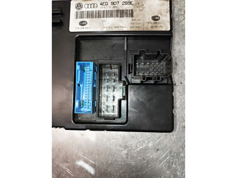 Recambio de modulo electronico para audi a8 (4e2) referencia OEM IAM 4E0907289E 5DK00843211 