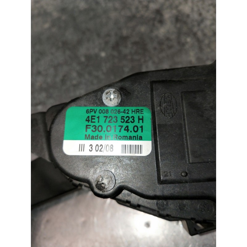 Recambio de potenciometro pedal para audi a8 (4e2) referencia OEM IAM 4E1723523H 6PV00802642 