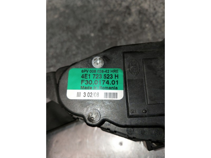Recambio de potenciometro pedal para audi a8 (4e2) referencia OEM IAM 4E1723523H 6PV00802642 