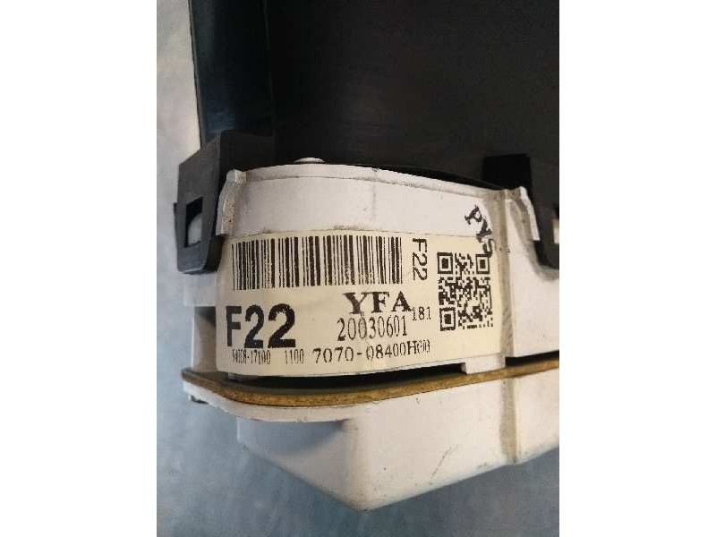 Recambio de pantalla multifuncion para hyundai matrix (fc) 1.5 crdi gls referencia OEM IAM 9400817100 707008400H F22 YFA