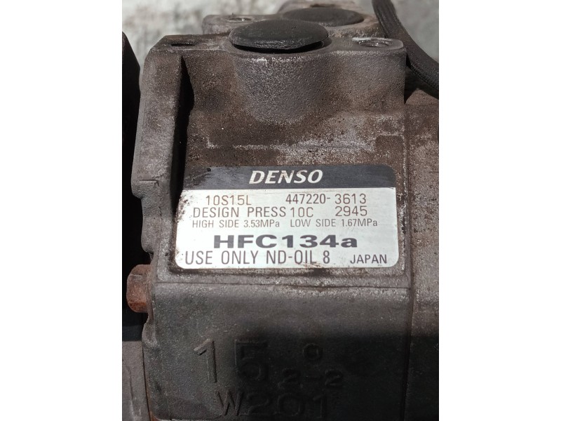 Recambio de compresor aire acondicionado para toyota celica (t23) referencia OEM IAM 4472203613 10S15L 