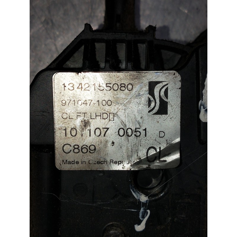 Recambio de motor cierre centralizado delantero izquierdo para peugeot boxer caja cerrada, acristalado (bat. 3450) (333) (2007 =