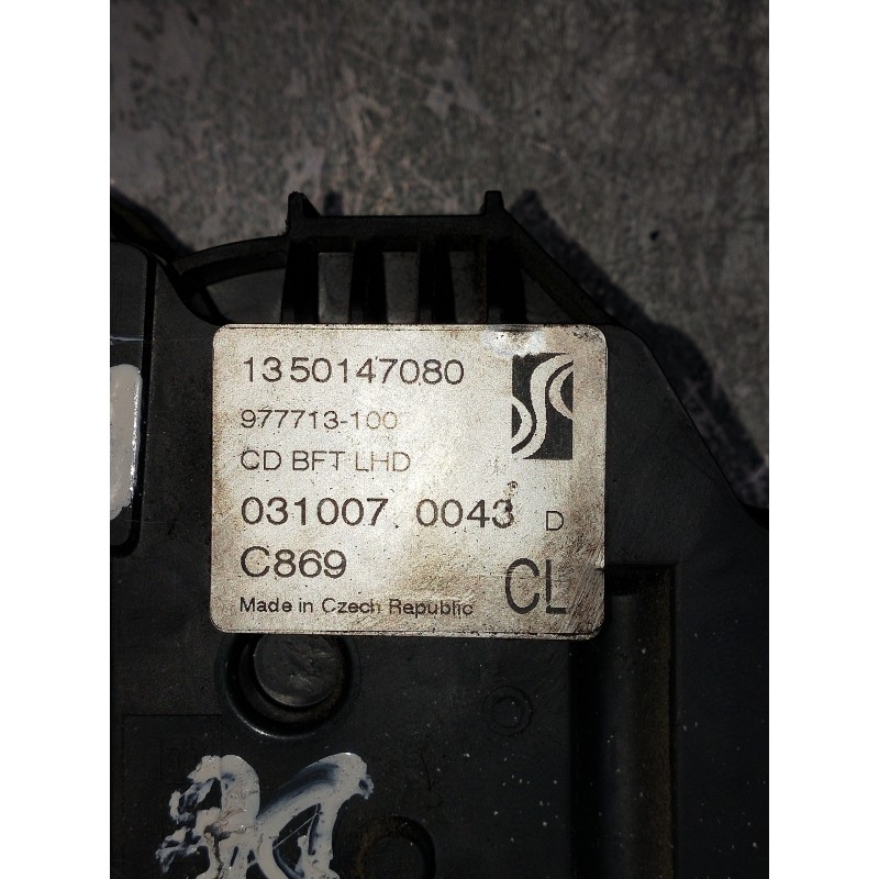 Recambio de motor cierre centralizado delantero derecho para peugeot boxer caja cerrada, acristalado (bat. 3450) (333) (2007 =>)