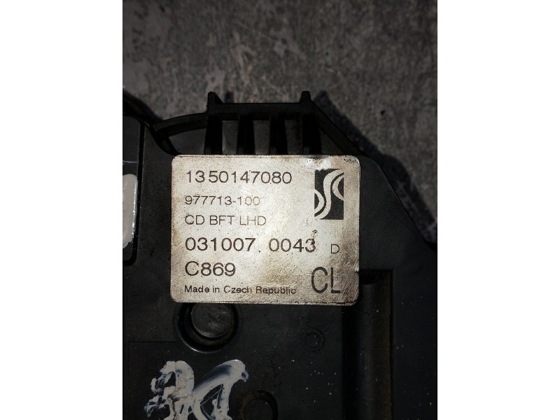 Recambio de motor cierre centralizado delantero derecho para peugeot boxer caja cerrada, acristalado (bat. 3450) (333) (2007 =>)