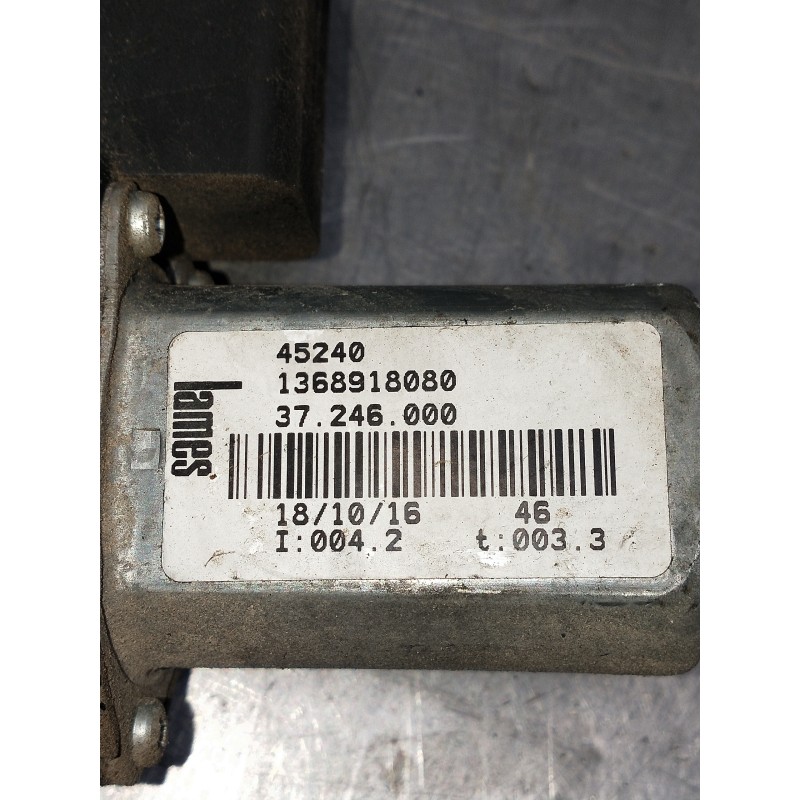 Recambio de elevalunas delantero izquierdo para peugeot boxer caja cerrada, acristalado (bat. 3450) (333) (2007 =>) referencia O