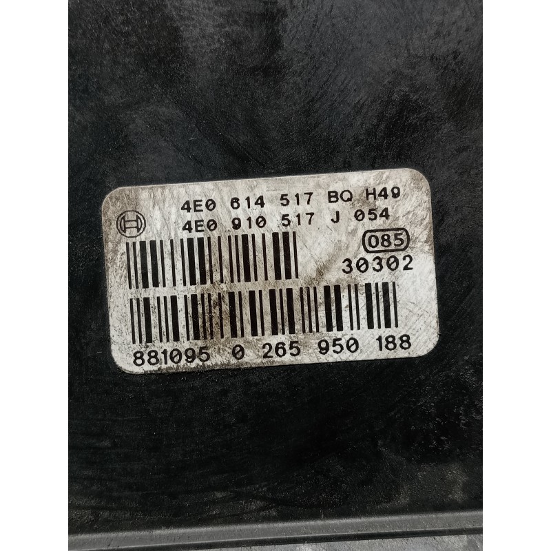 Recambio de abs para audi a8 (4e2) referencia OEM IAM 0265225407 4E0614517BQ 0265950188