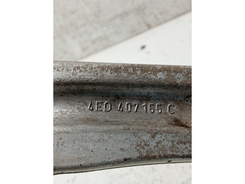 Recambio de brazo suspension inferior delantero izquierdo para audi a8 (4e2) referencia OEM IAM 4E0407155C  