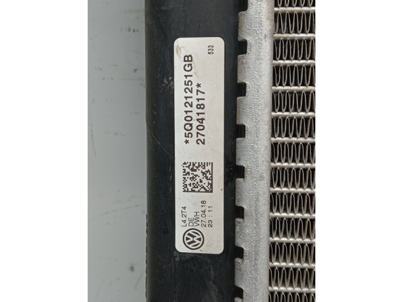 Recambio de radiador agua para volkswagen arteon (3h7) referencia OEM IAM 5Q0121251GB  