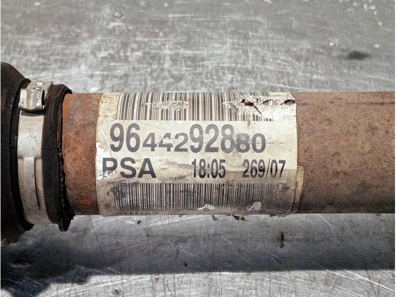 Recambio de transmision delantera izquierda para peugeot 407 referencia OEM IAM 9644292880  