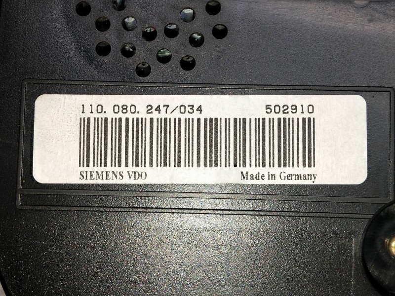 Recambio de cuadro instrumentos para volkswagen golf v berlina (1k1) referencia OEM IAM 110080247  
