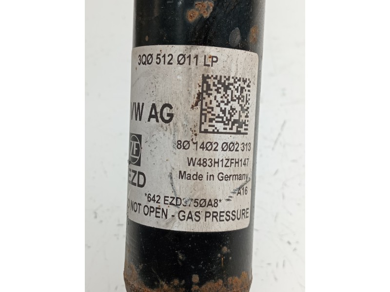 Recambio de amortiguador trasero izquierdo para volkswagen arteon (3h7) referencia OEM IAM 3Q0512011LP  