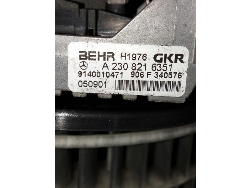 Recambio de motor calefaccion para mercedes clase cls (w219) referencia OEM IAM A2308216351 914001471 
