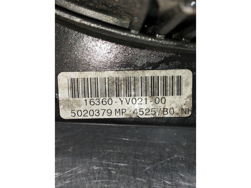 Recambio de electroventilador para peugeot 107 referencia OEM IAM 16360YV02100 5020379MP 