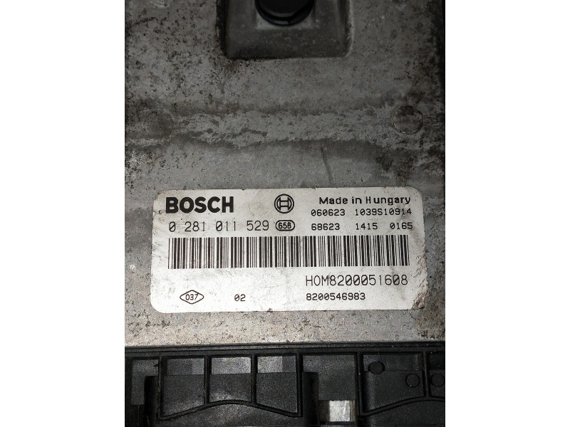 Recambio de centralita motor uce para nissan primastar (x83) referencia OEM IAM 0281011529 8200546983 