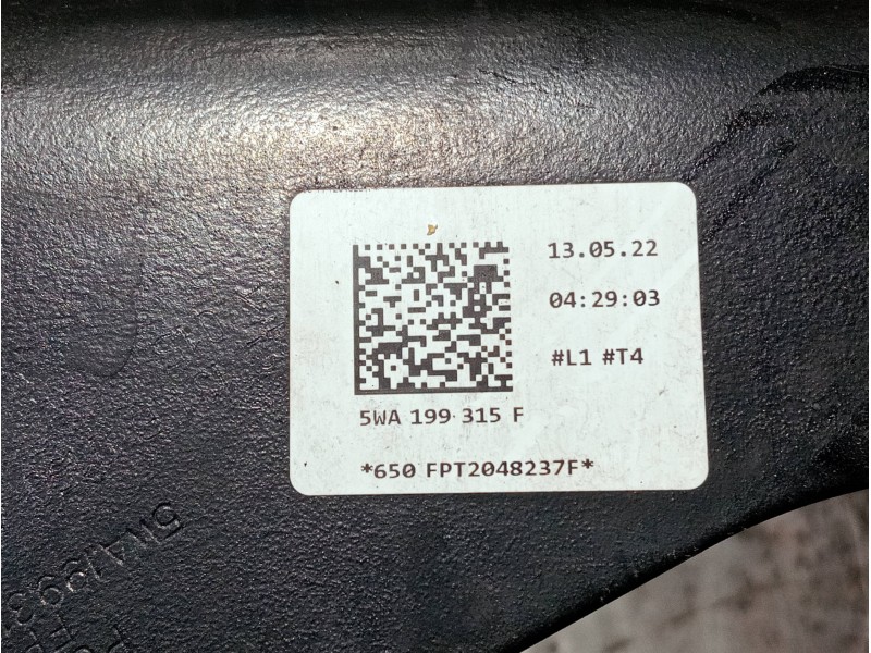 Recambio de puente delantero para volkswagen caddy furgón/kombi referencia OEM IAM 5WA199315F  CUNA