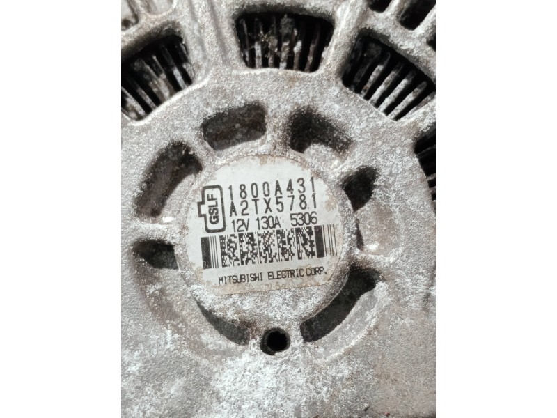 Recambio de alternador para mitsubishi asx (ga0w) motion 2wd referencia OEM IAM 1800A431 A2TX5781 