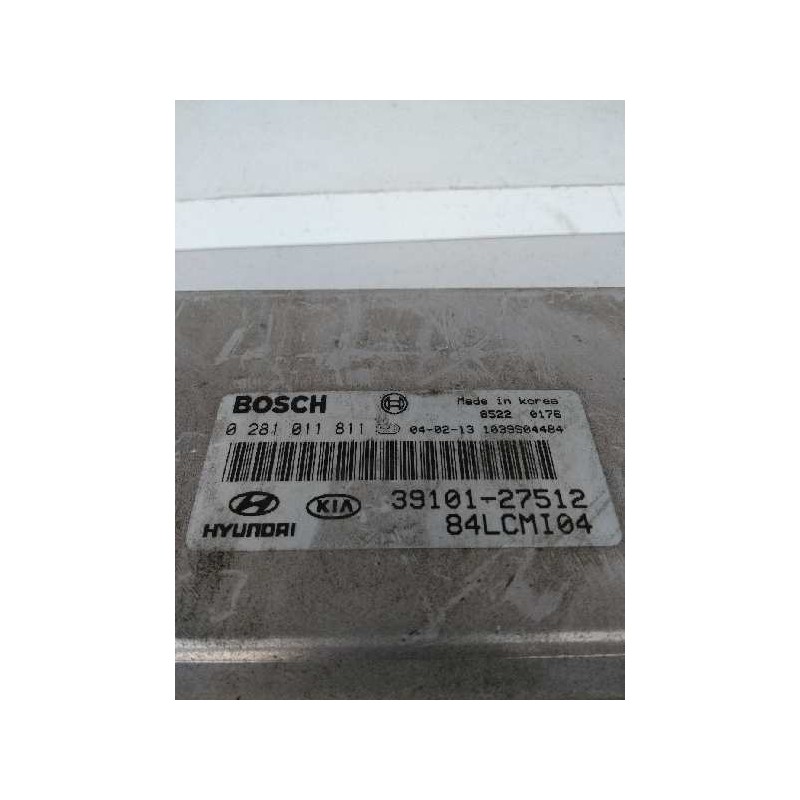 Recambio de centralita motor uce para hyundai accent (lc) 1.5 crdi cat referencia OEM IAM 0281011811 3910127512 84LCMI04