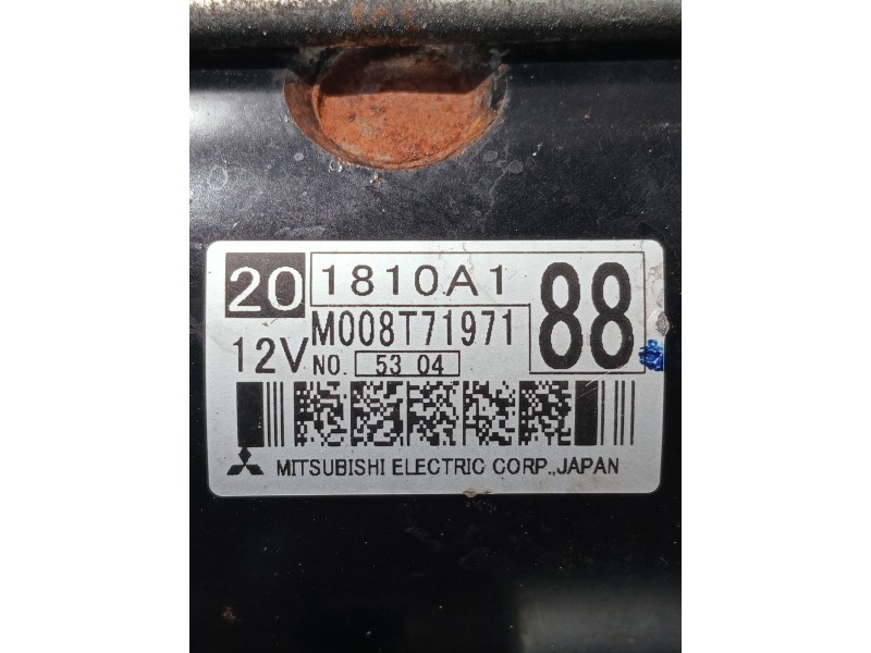 Recambio de motor arranque para mitsubishi asx (ga0w) motion 2wd referencia OEM IAM M008T71971 1810A1 