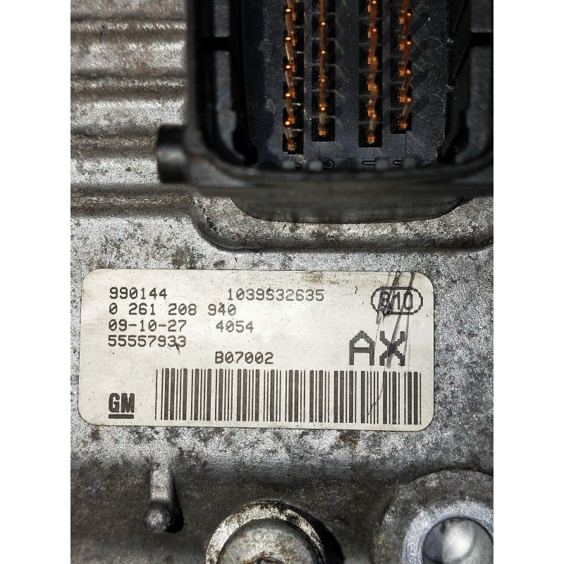 Recambio de centralita motor uce para opel corsa d referencia OEM IAM 0261208940 1039S32635 