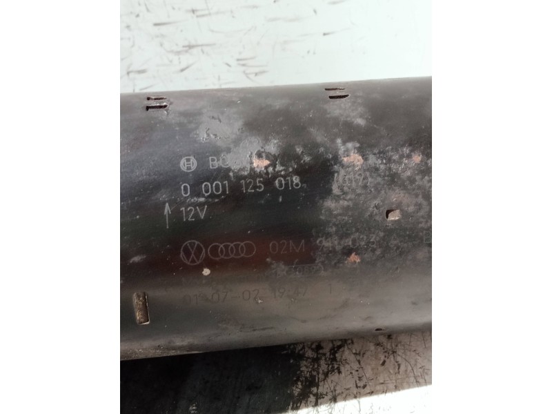 Recambio de motor arranque para audi a3 (8l) referencia OEM IAM 02M911023A 0001125018 