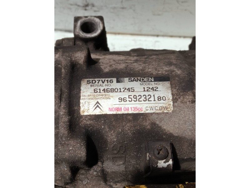 Recambio de compresor aire acondicionado para citroen xsara picasso referencia OEM IAM 9659232180  