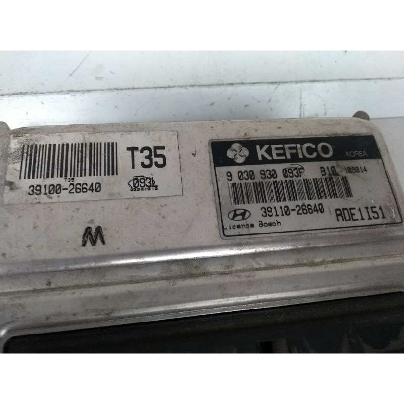 Recambio de centralita motor uce para hyundai accent (lc) 1.5 cat referencia OEM IAM 3911026640 9030930093F ADE1I51 T35