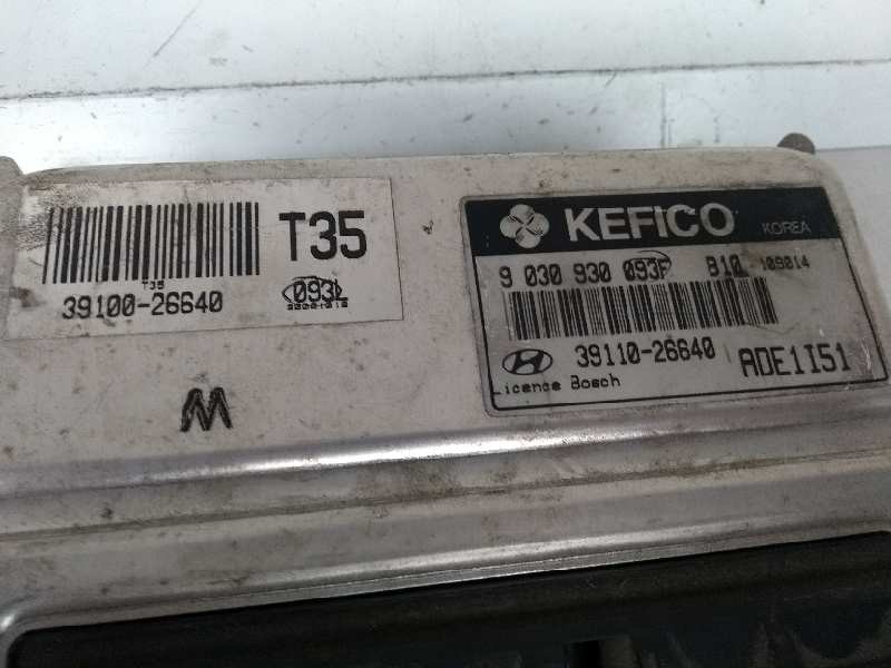 Recambio de centralita motor uce para hyundai accent (lc) 1.5 cat referencia OEM IAM 3911026640 9030930093F ADE1I51 T35