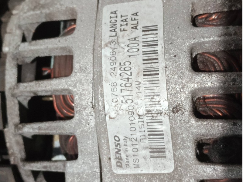 Recambio de alternador para alfa romeo mito (145) referencia OEM IAM 51764265  A115IM