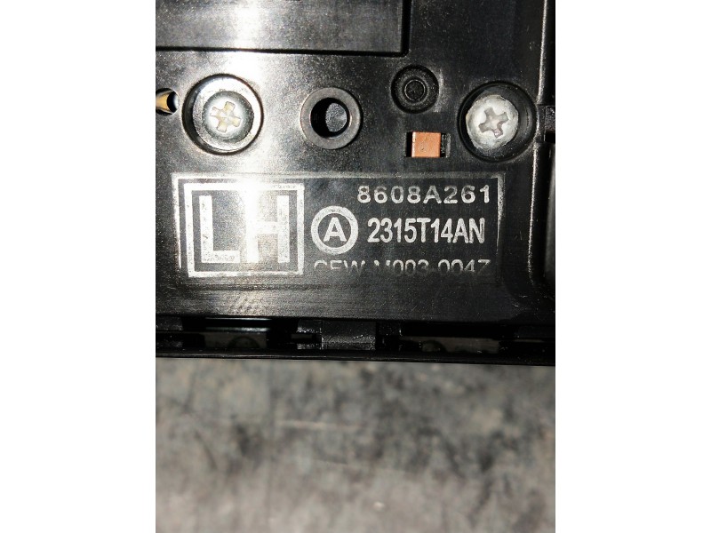 Recambio de mando elevalunas delantero izquierdo para mitsubishi asx (ga0w) motion 2wd referencia OEM IAM 8608A261 2315T14AN 