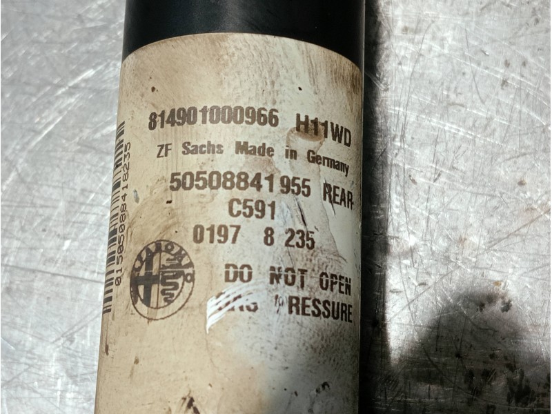 Recambio de amortiguador trasero derecho para alfa romeo mito (145) referencia OEM IAM 814901000966 50508841955 